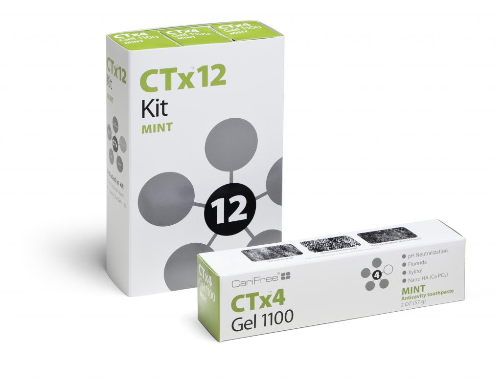 CTx12 Kit with CTx4 Gel 1100 CariFree