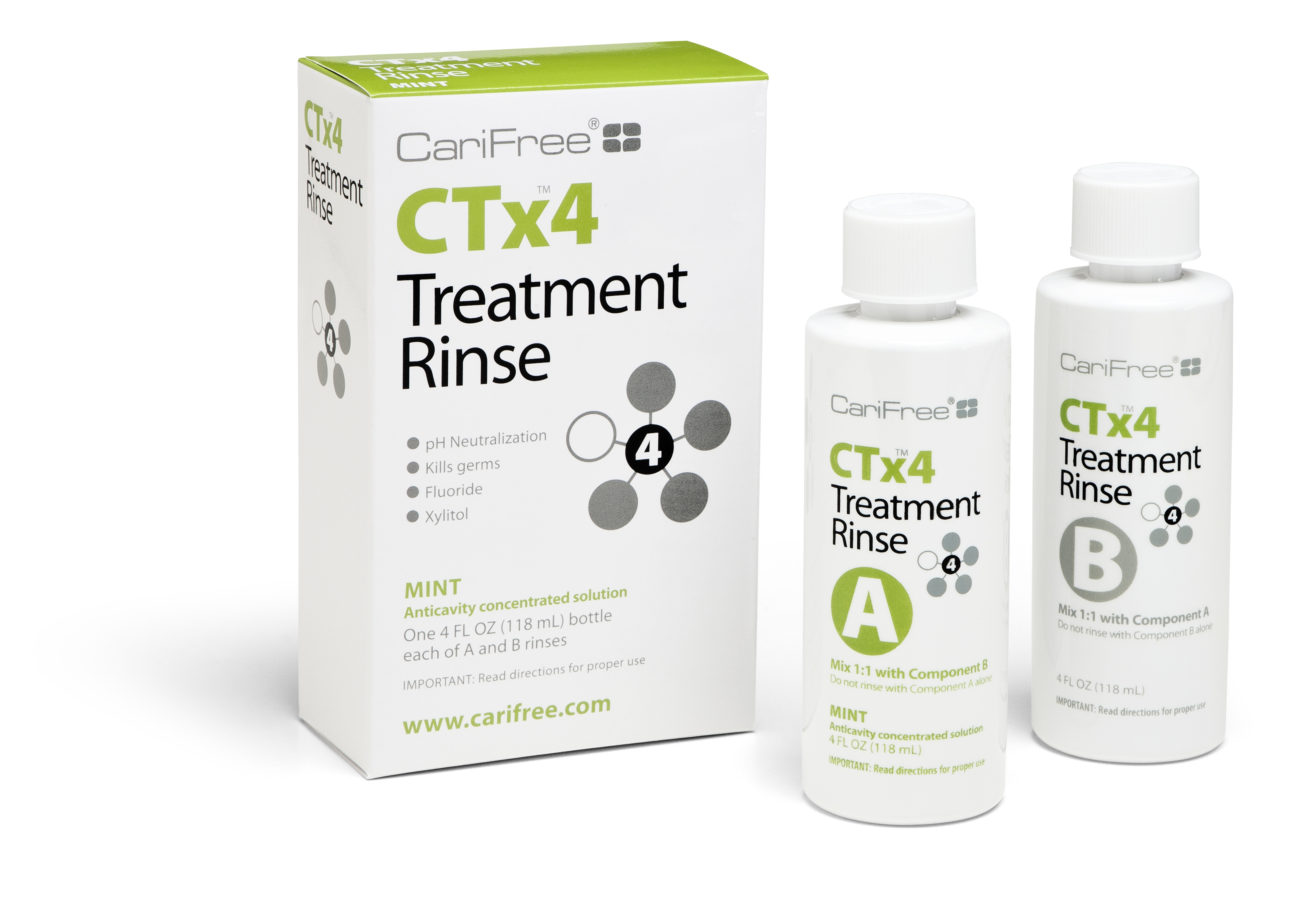 Try Our CTx4 Treatment Rinse CariFree